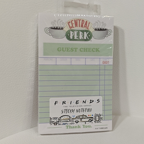 Bioworld Other - NWT Bioworld Friends The TV Series Sticky Notepad